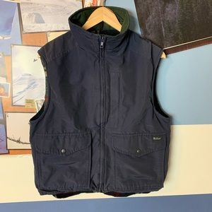 SOLD Woolrich flannel lined vest